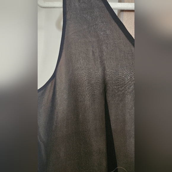 BEBE 90s Beaded top peplum mini dress. Size small - Picture 10 of 11